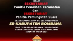 KPU Bombana Apresiasi Peran Sekretariat PPK Dan PPS Sukseskan Pilkada